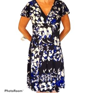 Ralph Lauren Flutter-Sleeve Dress Size 14
